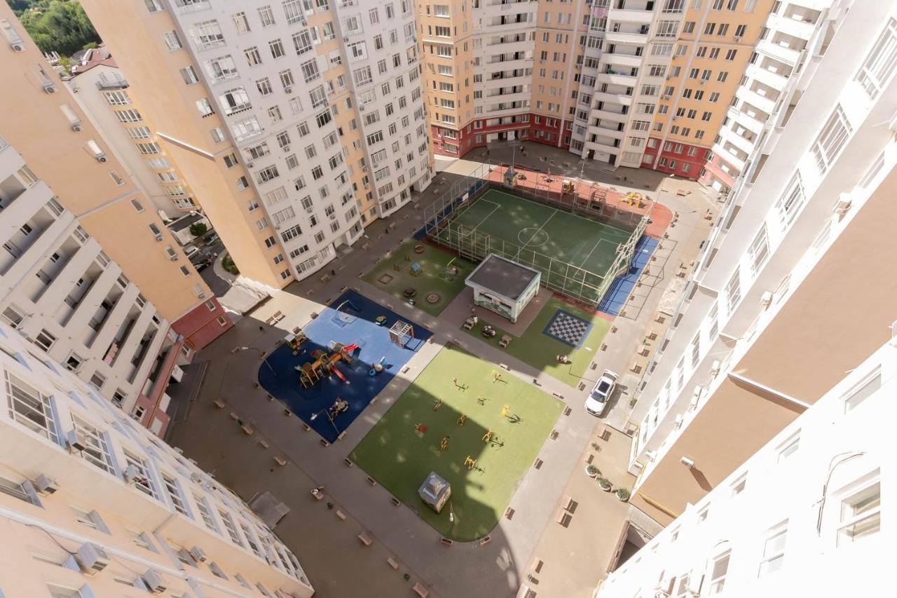 Comfortable Apartment With A Panoramic View Chisináu Exterior foto