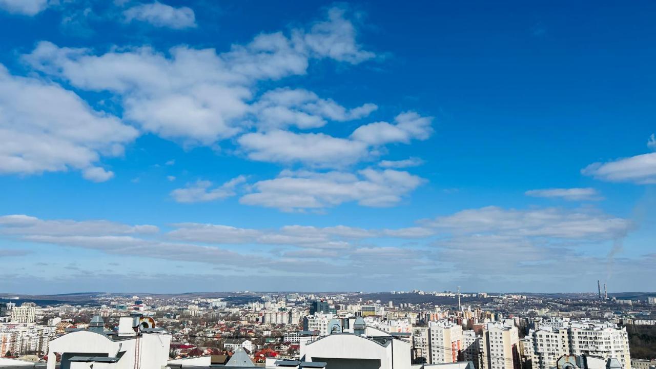 Comfortable Apartment With A Panoramic View Chisináu Exterior foto